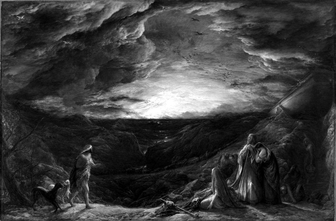 John Linnell, Noah: The Eve of the Deluge, 1848